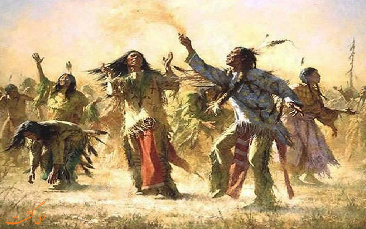 رقص شبح سرخ پوستان رقص شبح سرخ پوستان