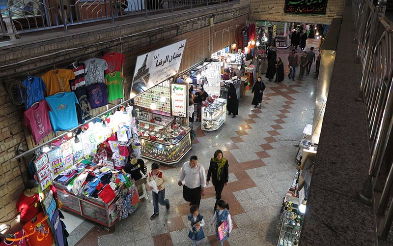 عکس قدیمی از بازار رضا مشهد