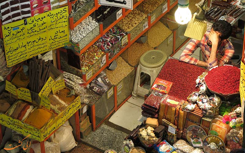 تصاویری از بازار رضا مشهد