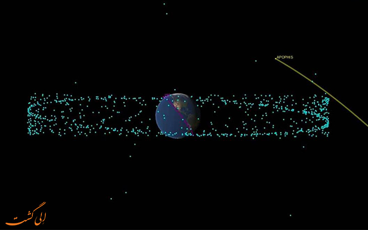 شهاب سنگ آموفیس به سرعت به زمین نزدیک می شود