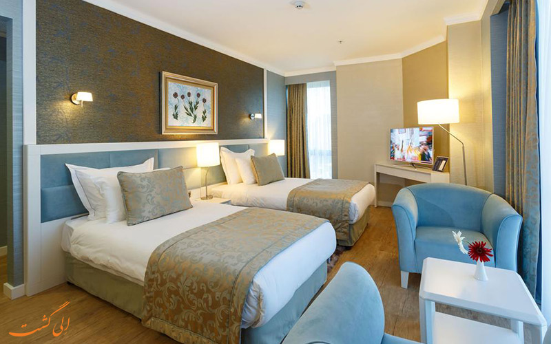 اتاق توئین بایوتل هتل استانبول