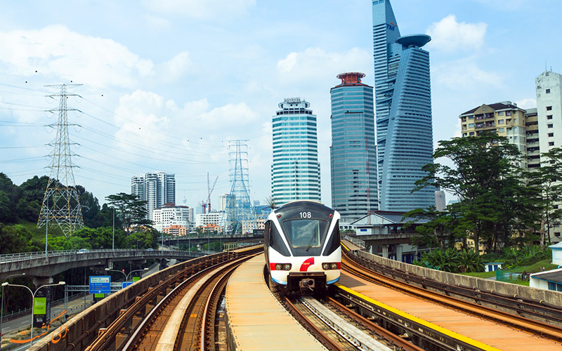 قطارهای شهری در کوالالامپور
